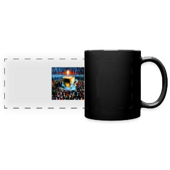 Vincent Van Coffee - Full Colour Panoramic Mug - black - Front