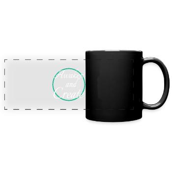 Anniversaire de l’innovation technologique - Mug panoramique uni - noir - Devant