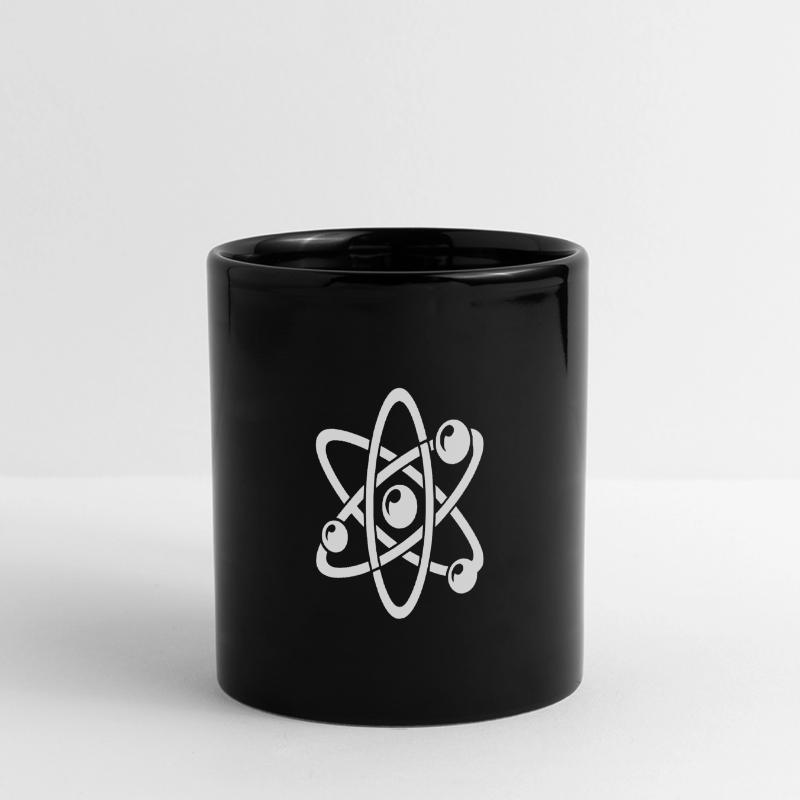 Atomic Nucleus Physics Atom Electron Atomic Model Full Colour Panoramic Mug