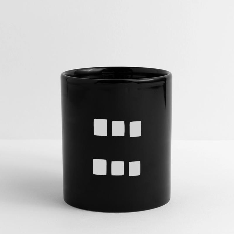 Pattern square square symbol Full Colour Panoramic Mug