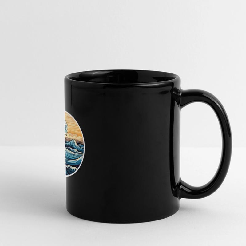Surf Full Colour Panoramic Mug