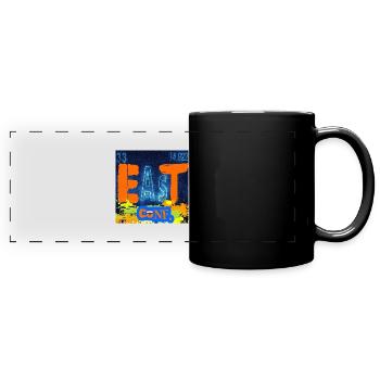 "EAST CONF" chemistry - Full Colour Panoramic Mug - black - Front
