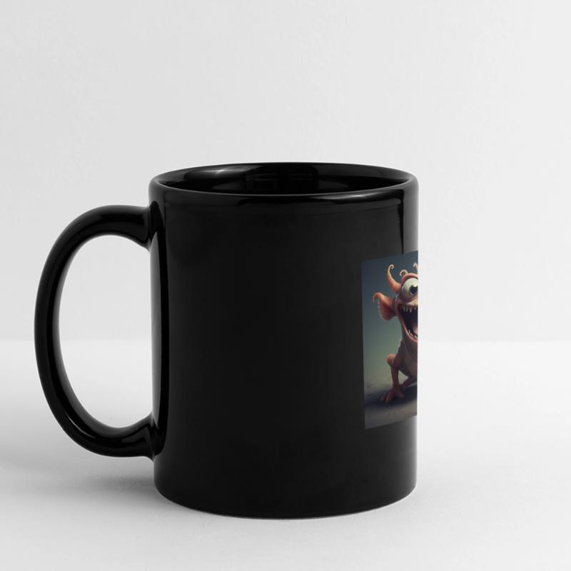 Créature joyeuse Mug panoramique uni