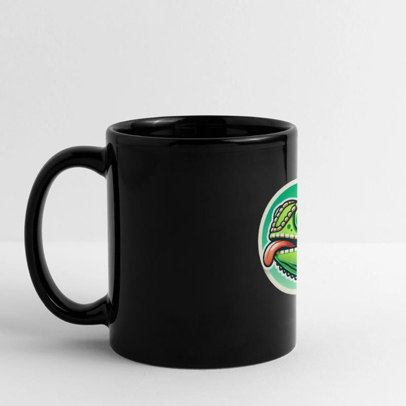 Conception originale de l’insigne de puissance caméléon Mug panoramique uni