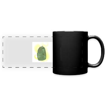 Bergrucksack - Panorama-Tasse farbig - Schwarz - Vorne