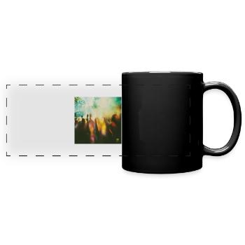 Festival euphoria - Panorama-Tasse farbig - Schwarz - Vorne