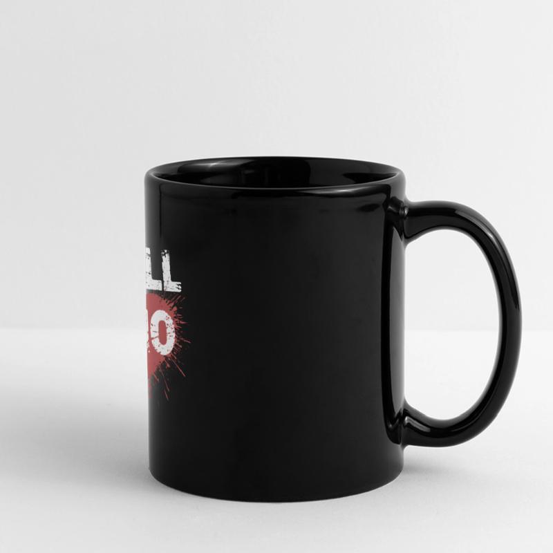 Still Emo! Emo Goth Alternative Panorama-Tasse farbig