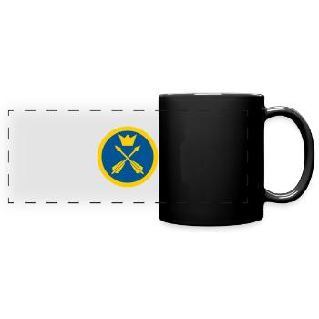 Dalarna Airforce - Full Colour Panoramic Mug - black - Front