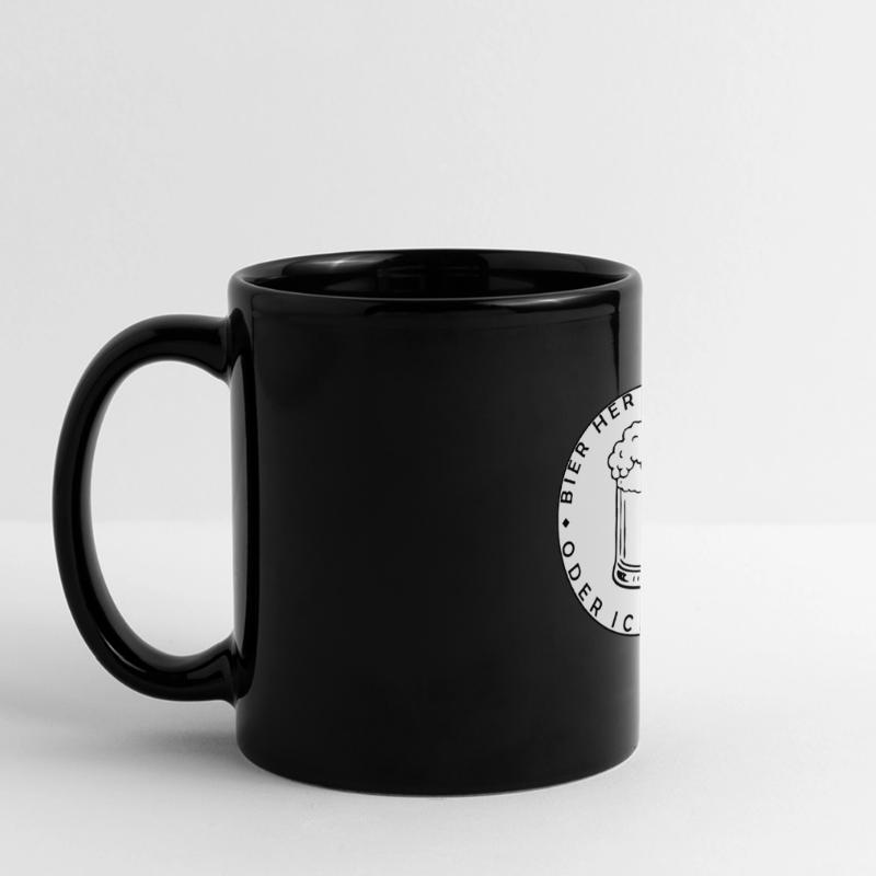 Les abeilles ici - Oder ich fall um ! Mug panoramique uni