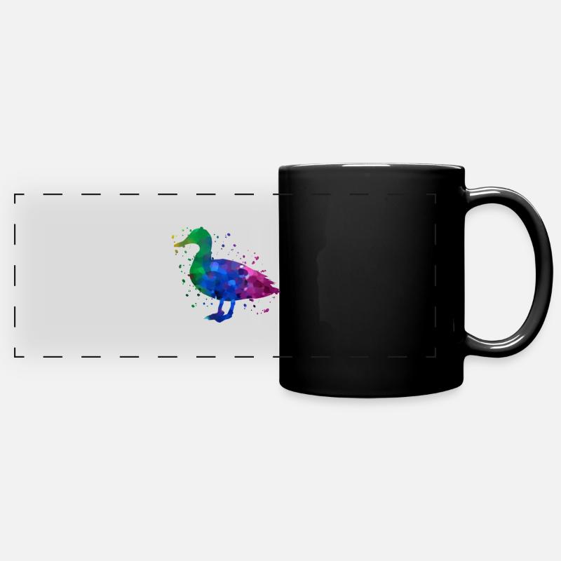 Canard - Mug panoramique uni - noir