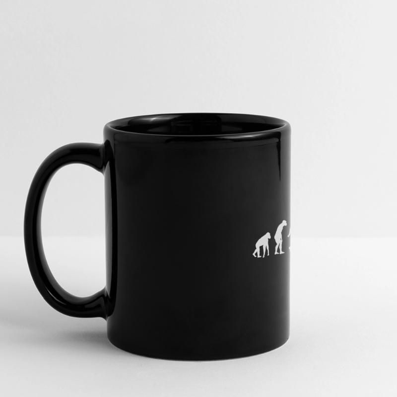 Alien Peace UFO Evolution Geschenkidee 005-076 Panorama-Tasse farbig