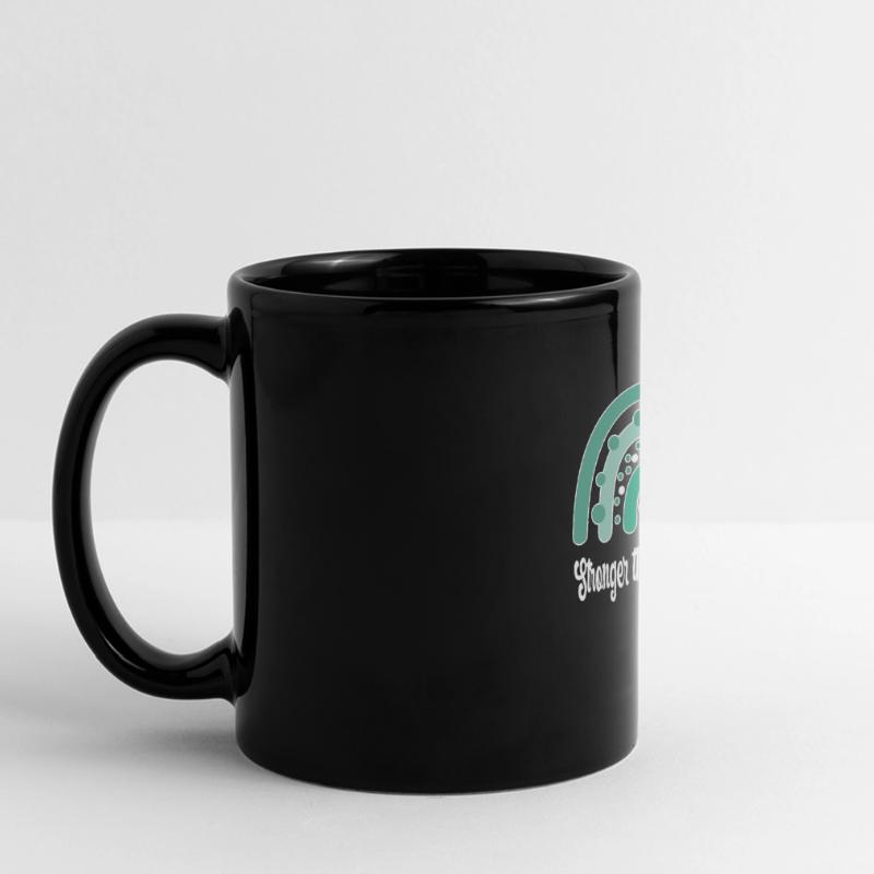 Scleroderma Fighter Teal Systemic Sclerosis Full Colour Panoramic Mug