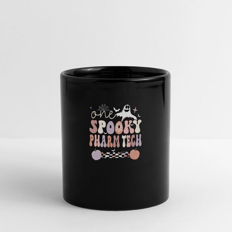 Pharmacy Technologist Halloween Pharmacy Tech Full Colour Panoramic Mug
