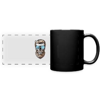 Lausbua Lausbub Lederhosen Trachten - Full Colour Panoramic Mug - black - Front
