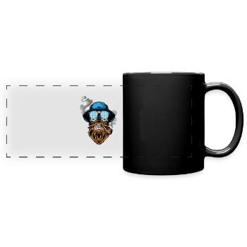 Lausbua Lausbub Lederhosen Trachten - Full Colour Panoramic Mug - black - Front
