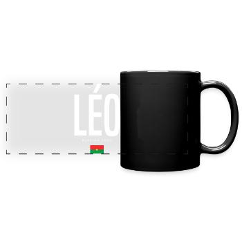 Leo Burkina Faso - Full Colour Panoramic Mug - black - Front