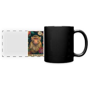 Macaque Macaque - Full Colour Panoramic Mug - black - Front