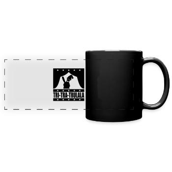 Tritratrulala - Mug panoramique uni - noir - Devant