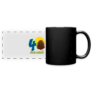 Landes - Landais - Full Colour Panoramic Mug - black - Front