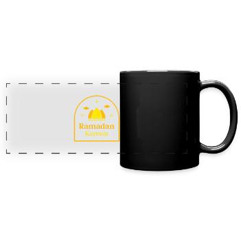 Ramadan Kareem - Full Colour Panoramic Mug - black - Front