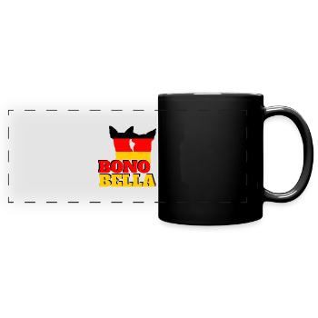 Bono Bella Merch Allemand - Mug panoramique uni - noir - Devant
