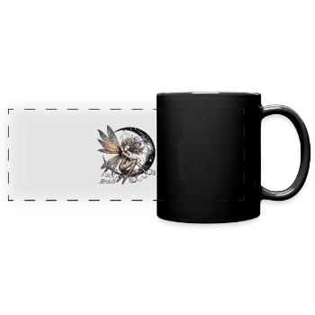 Lunar Stella Fairy von FairyBreizh - Panorama-Tasse farbig - Schwarz - Vorne