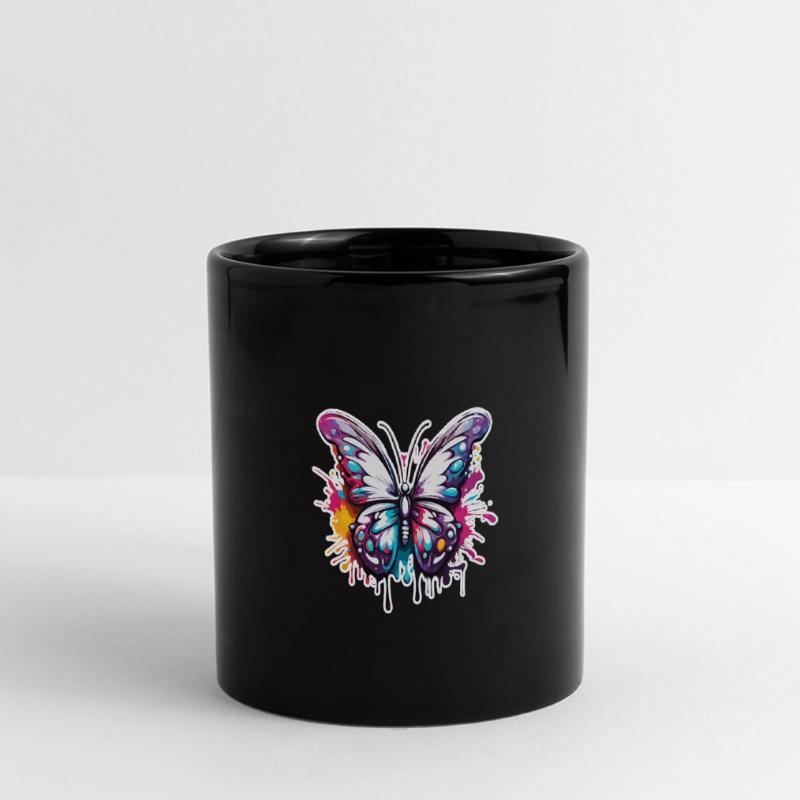Papillon / Animal / Insecte / Vol / Été Mug panoramique uni