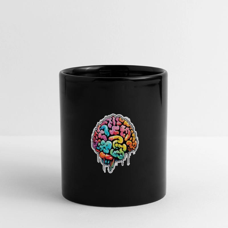 Brain / Knowledge / Intelligence / Clever / Thinking Full Colour Panoramic Mug