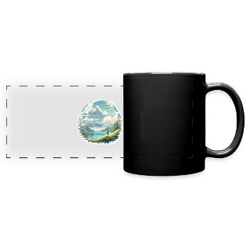 Anime / Comic / Japanese / Cartoon / Cartoon - Full Colour Panoramic Mug - black - Front