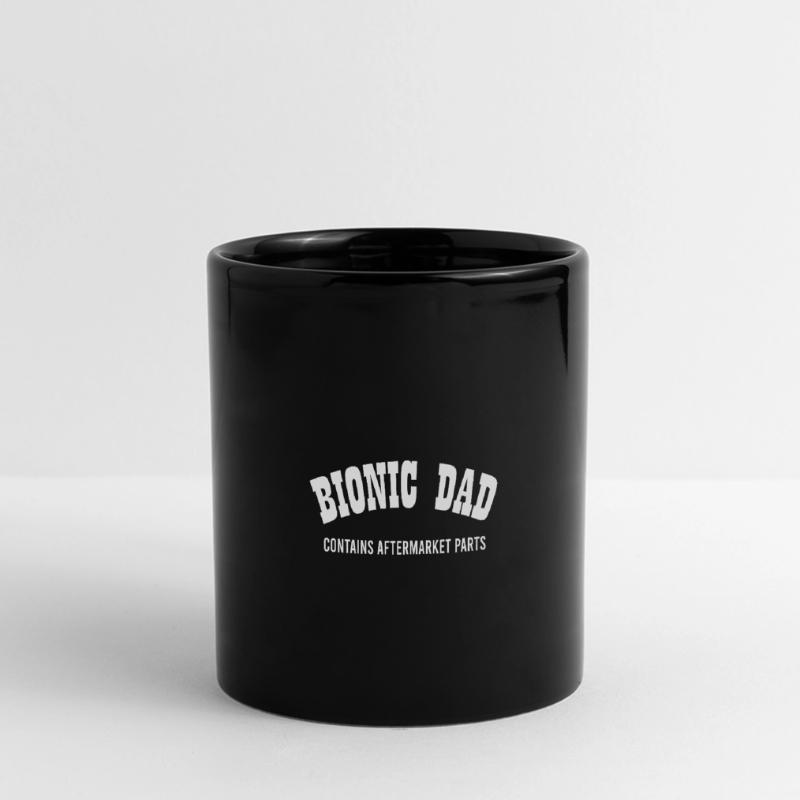 Bionic Dad Athletic Hip Knee Replacement Surgery Mug panoramique uni