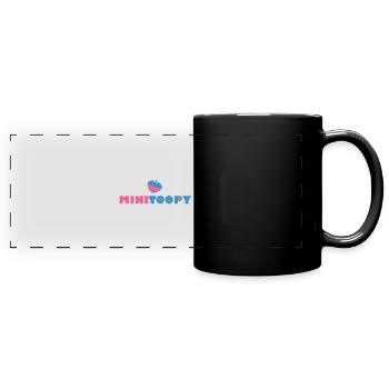 MINITOOPY - Full Colour Panoramic Mug - black - Front