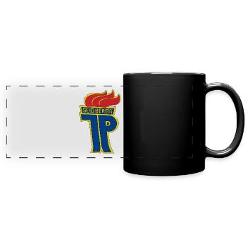 Jungpioniere seid bereit! - Panorama-Tasse farbig - Schwarz - Vorne