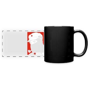 CADRES - Mug panoramique uni - noir - Devant