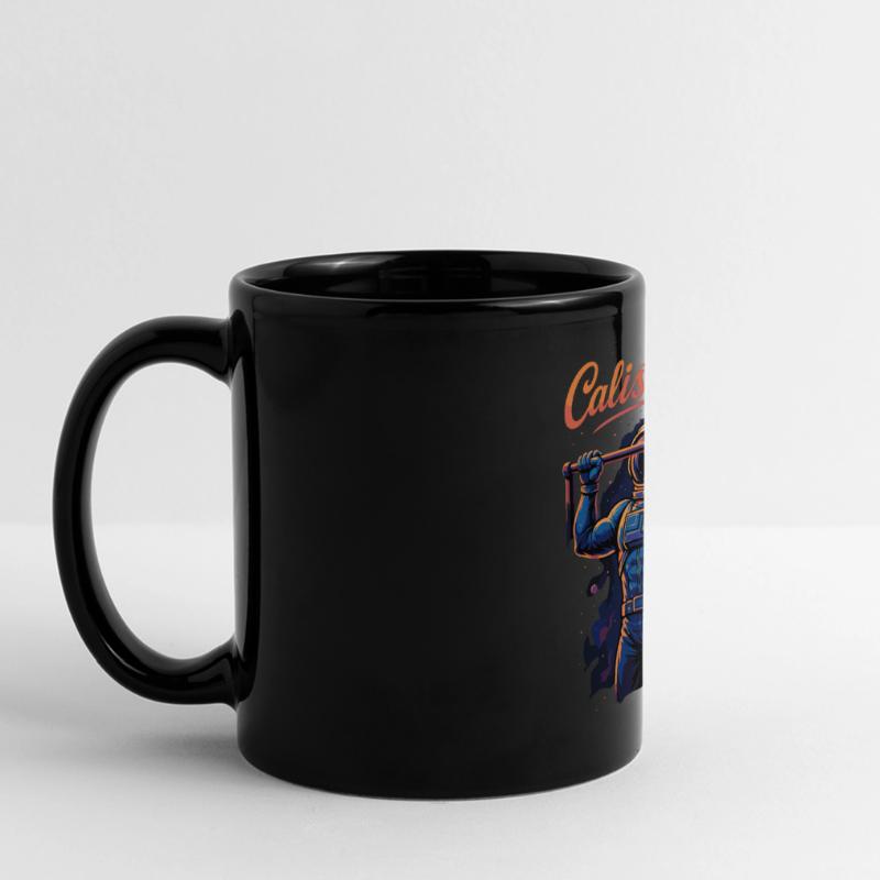 Calisthenics Astronaut Pull-ups Pull-Up Gift Full Colour Panoramic Mug