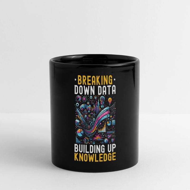 Data Science, Data Analysis, Machine Learning, Data Full Colour Panoramic Mug