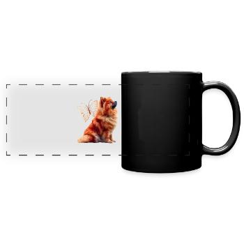 ChowChow (en anglais seulement) - Mug panoramique uni - noir - Devant