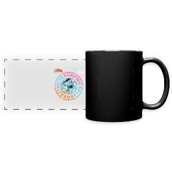 BigAir Windkind 2 - Panorama-Tasse farbig - Schwarz - Vorne