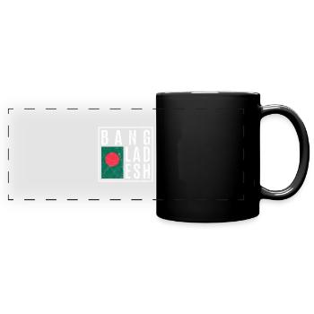 Bangladesh - Full Colour Panoramic Mug - black - Front