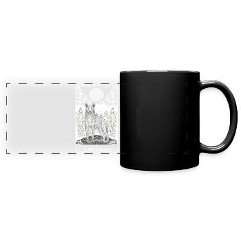 Gothic - The Emperor Card Design - Full Colour Panoramic Mug - black - Front