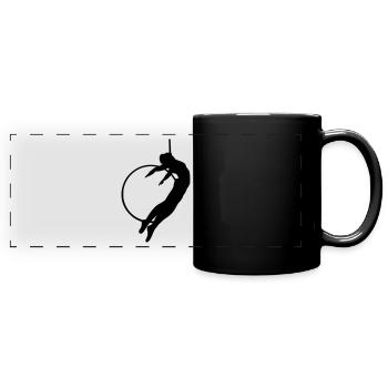 Aerial hoop - Titanic - Full Colour Panoramic Mug - black - Front