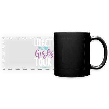 Lloret De Mar Girls Tour - Mug panoramique uni - noir - Devant