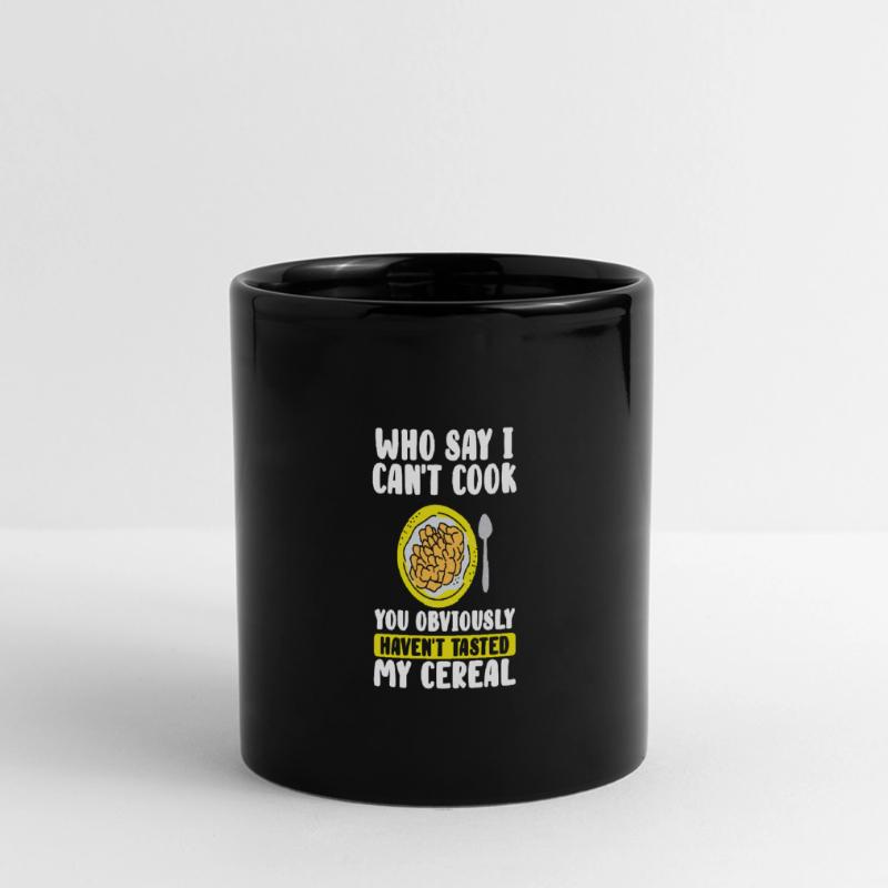 Wer Sagt, Dass Ich Nicht Kochen Kann? Panorama-Tasse farbig