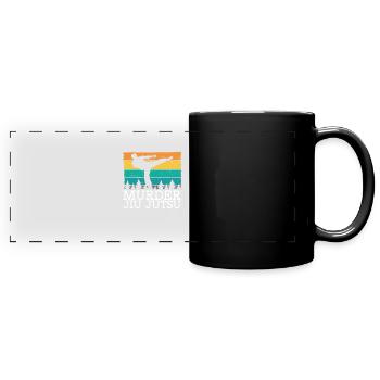 Murderer Jiu Jutsu Martial Arts - Full Colour Panoramic Mug - black - Front