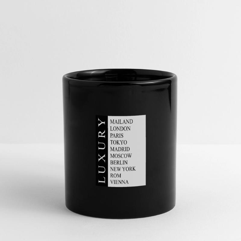 CITTÀ DI LUSSO Tazza colorata con vista