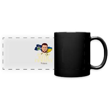 Maine Ukraine - Full Colour Panoramic Mug - black - Front