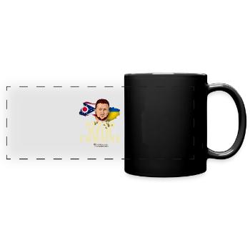 Ukraine Ohio - Full Colour Panoramic Mug - black - Front