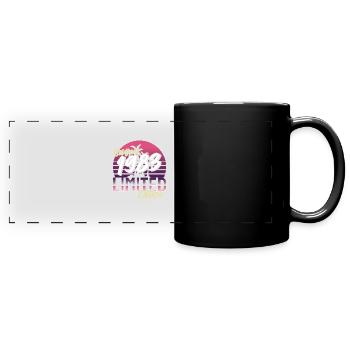 SW 1983 édition originale limitée - Mug panoramique uni - noir - Devant
