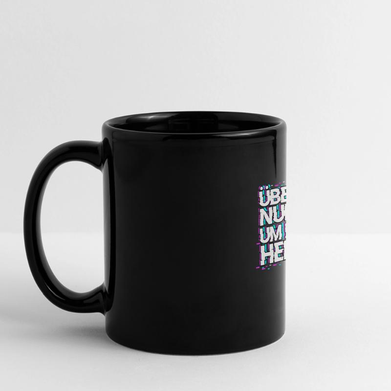Informatiker Programmierer Computer Cloud Internet Panorama-Tasse farbig