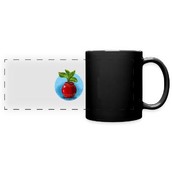 Banana - Full Colour Panoramic Mug - black - Front