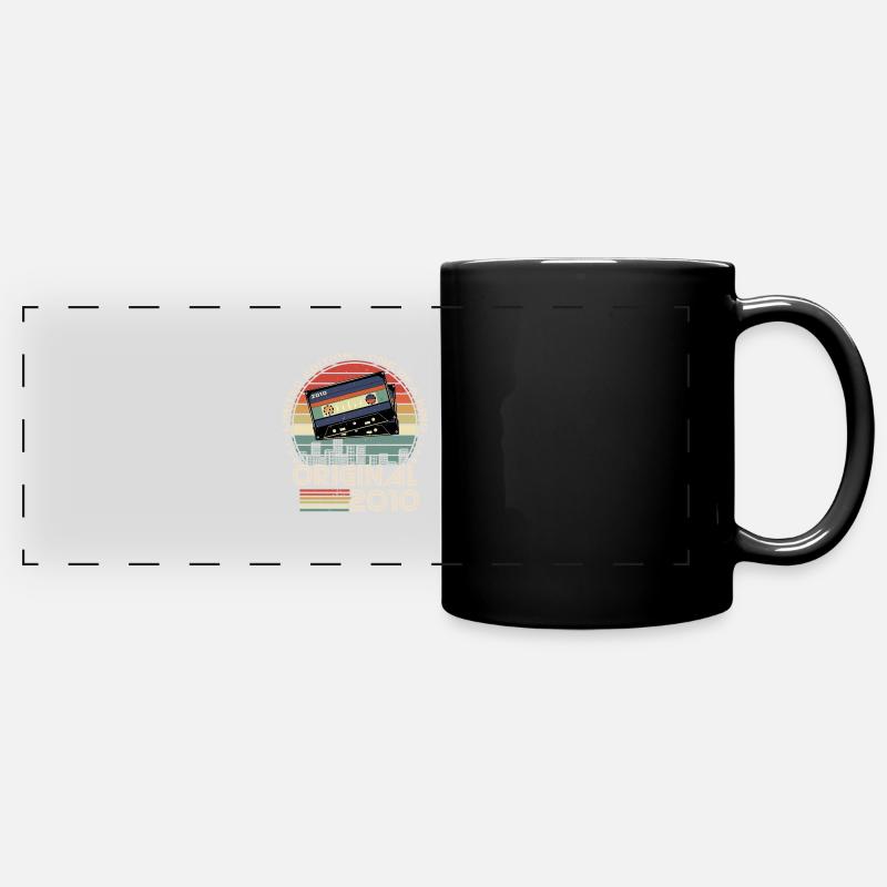 2010 14-jähriges Jubiläum Limitierte Auflage - Panorama-Tasse farbig - Schwarz